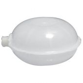 Sfera per galleggiante wc piatta 90x50mm per alta temperatura