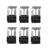 Kit Ganci per fissaggio lavello inox6 Pz
