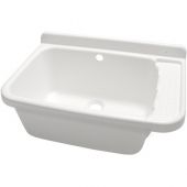 Pilozzo in resina bianco 60x42x30cm