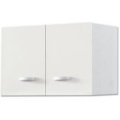 Pensile sopracappa 2 ante 60x33x40cm bianco