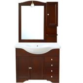 Mobile bagno "Monique" con lavello integrato e Specchio 85cm