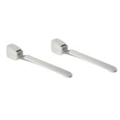 Braccioli ribaltabili da muro 45cm per disabili