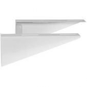 Coppia staffe per lavabo disabili fisse 35,5cm