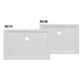 Piatto doccia H6 rettangolare in ceramica 70x100x6cm