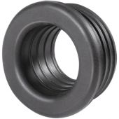 Morsetto in gomma nera per curve tecniche 46mm diametro interno 30/35mm