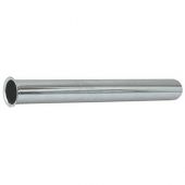 Canna di scarico wc diritta 25cm con flangia senza dado senza rosone tipo Lux 32mm