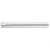 Canna di scarico wc diritta 30cm con flangia senza dado senza rosone tipo Lux 32mm