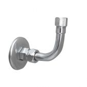 Curvetta sottolavabo a 90° completa 1/2 x 3/8 10mm