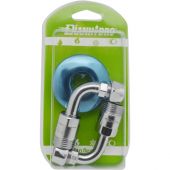 Curvette sottolavabo a 90° complete e girevoli 1/2 x 90° 2pz