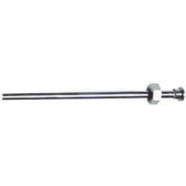 Cannetta sottolavabo in rame cromata con dado 1/2 x10mm 30cm