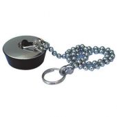 Tappo in gomma per lavabo piccola 31mm