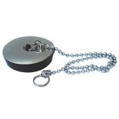 Tappo in gomma per lavello grande 52mm