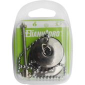 Tappo in gomma per lavello grande 52mm blister