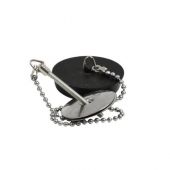 Tappo in gomma con flangia 27 mm