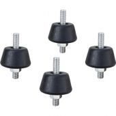 Piedini antivibranti 4pz