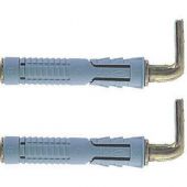 Elementi di fissaggio Fischer per scaldabagno PFS 12mm 2pz
