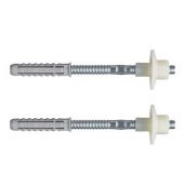Elementi di fissaggio Fischer per lavabi semi-incasso WD 120mm