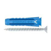 Tassello universale in nylon con vite TPS truciolare 5x25mm con vite 4x30mm