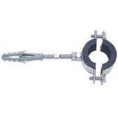 Collare pesante zincato con guarnizione isofonica 2" 1/2 74-80mm