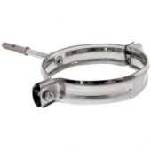 Collare inox per tubi fumo 25mm