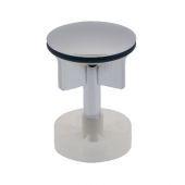 Tappo salterello ottone cromato Lux 1" 1/4