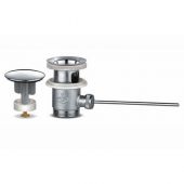 Scarico con tappo copripiletta in ottone 1" 1/4mm