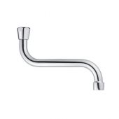 Canna per gruppo lavello a muro universale 30cm