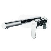 Miscelatore lavabo a muro - Paco cromo