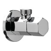 Rubinetto sottolavabo d'arredo 1/2x10 - Esagonale