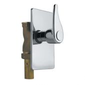 Rubinetto passo rapido per wc con piastra quadrata 3/4"