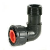 Gomito M/F con OR 1" per impianti di irrigazione