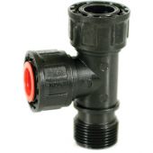 Tee M/F/F con OR 1" per impianti di irrigazione