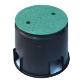 Pozzetto per valvole chiusura con bullone mini circolare 16x23cm