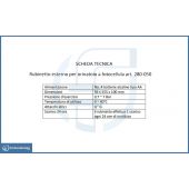 Rubinetto esterno per orinatoio a fotocellula