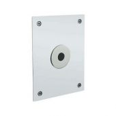 Flussometro a fotocellula incasso con piastra inox Idral