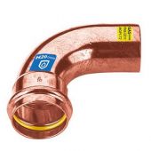 Curva in rame a pressare 90° MF acqua/gas 15mm
