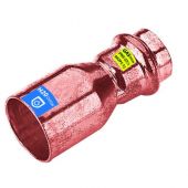 Manicotto di riduzione MF in rame a pressare acqua/gas 18 x15mm
