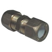 Manicotto bicono per tubo rame a stringere con ogiva Teflon 1/2 x10mm rinforzato