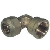 Gomito a 90° F per tubo Cobra-Pex 1/2 x15mm