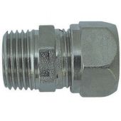 Raccordo diritto M per tubo multistrato a stringere Tiemme 1/2 x16mm