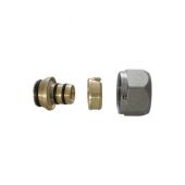 Set dado + ogiva + inserto per tubo multistrato a stringere Tiemme 1/2 x16mm