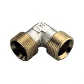 Raccordo universale curvo doppio 1/2 x16mm