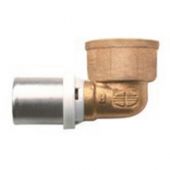 Raccordo curvo F 1/2x16mm per tubo multistrato a pressare