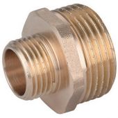 Nipples diritto ridotto MM ottone giallo 2" x 1"1/2