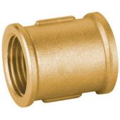 Manicotto diritto FF in ottone giallo pesante IBP 3/4"