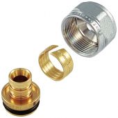 Adattatore cromo per tubo multistrato 20x2mm