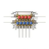 Kit k4.3 collettore di distribuzione sanitario c/f multi-int c/f multi-int. 4+5 f13