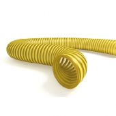Tubo spiralato in Pvc per uso alimentare giallo 35mm