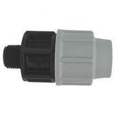 Raccordo M 2" x63mm per tubi in polietilene