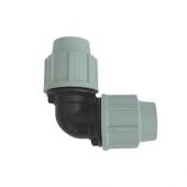 Gomito a 90° 90mm per tubi in polietilene